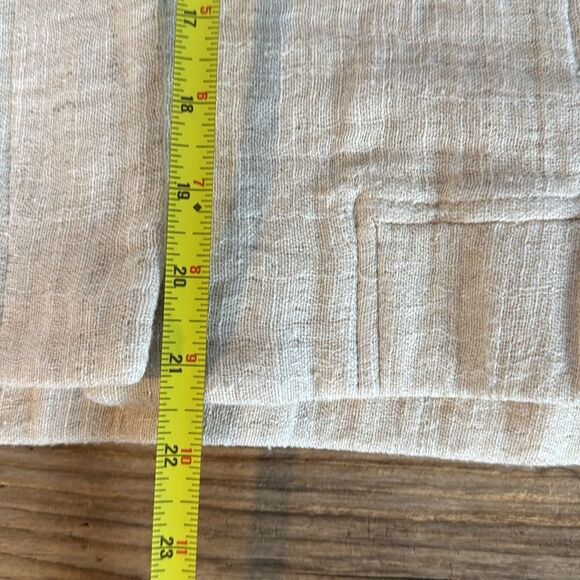 NWT Greylin Roca Relaxed Oatmeal Linen Jacket Size Small - Picture 9 of 12